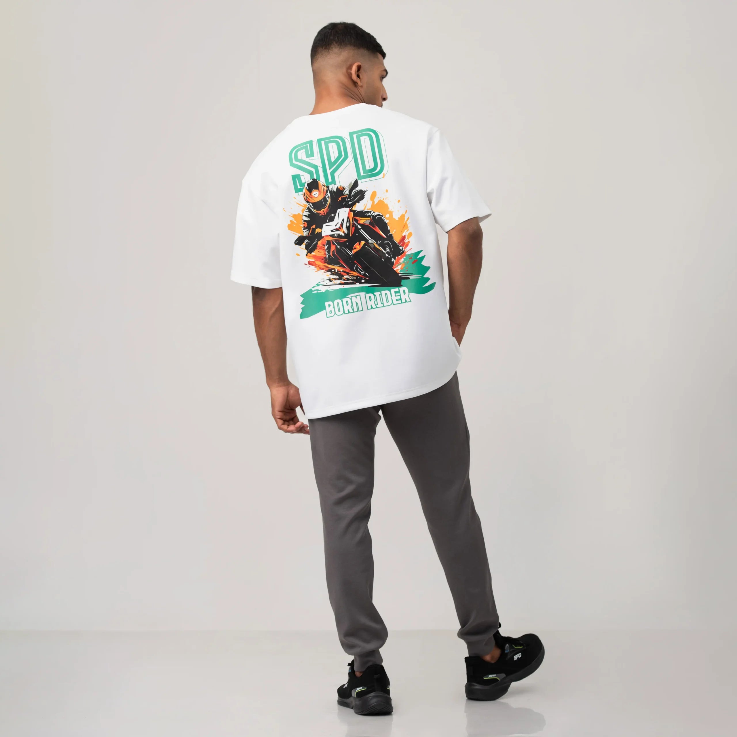 BORN RIDER OVERSIZE TEE
