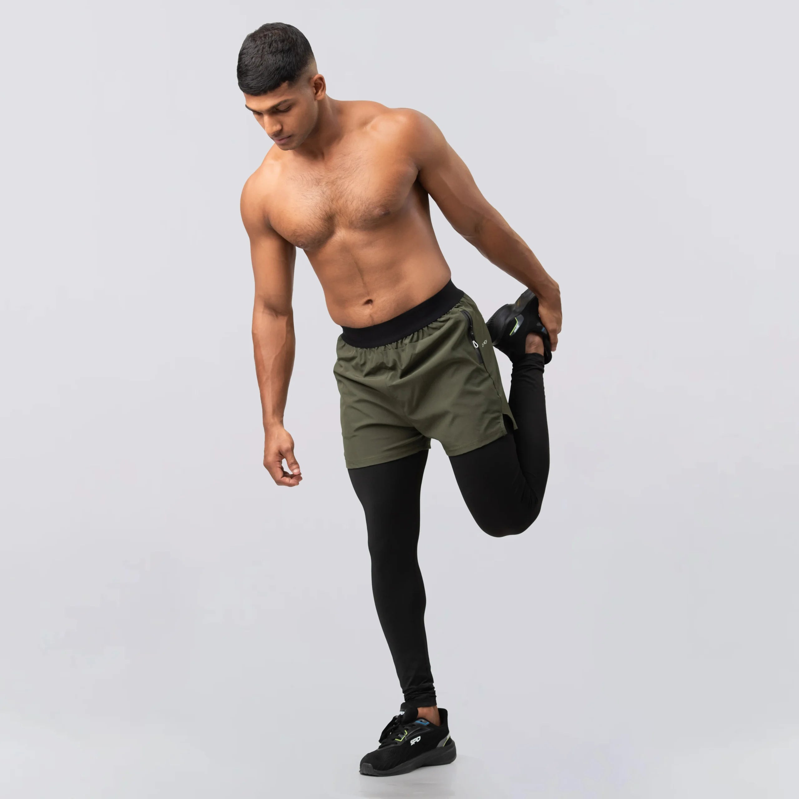 MEN'S 2 IN 1 COMPRESSION PANT