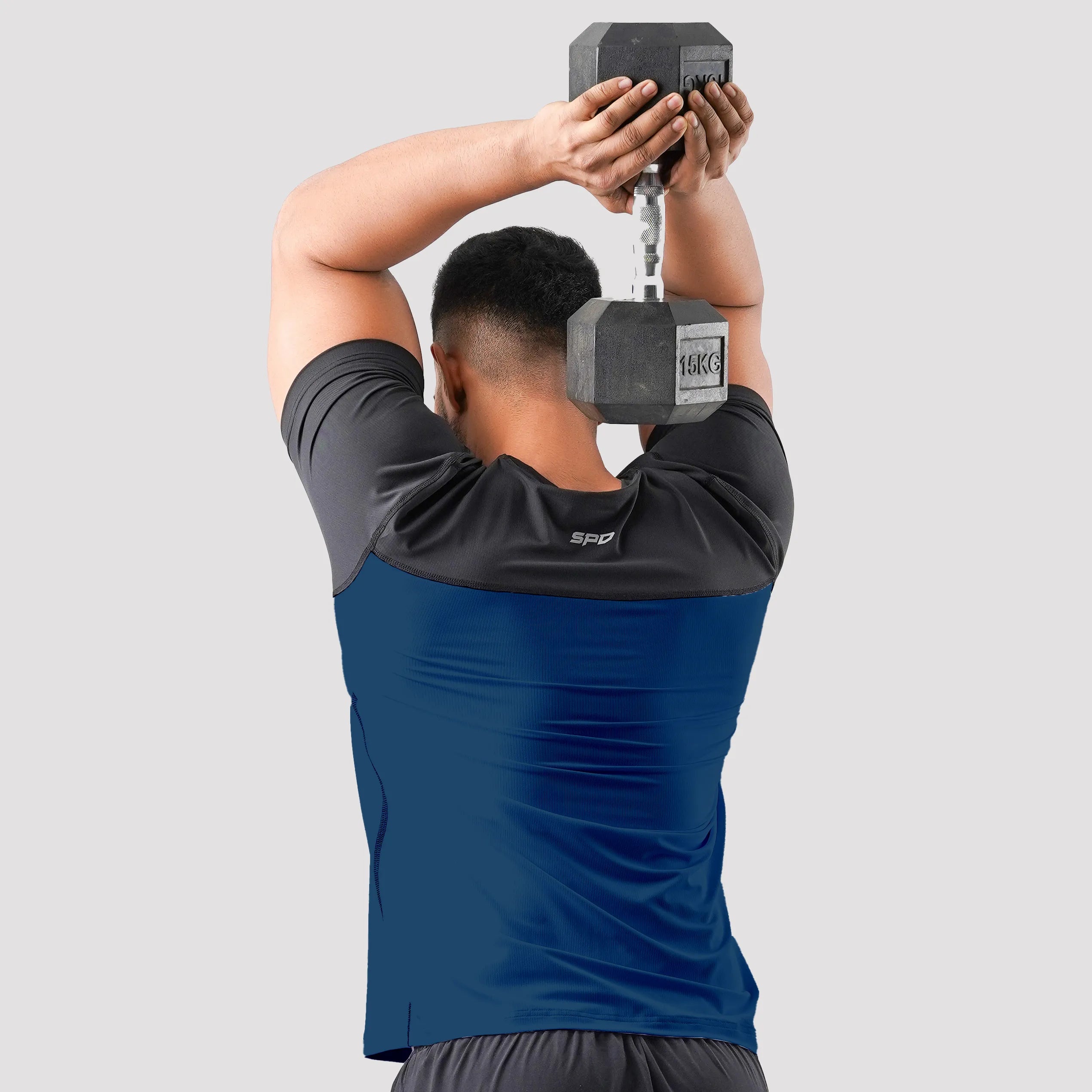 DUAL TONE PERFORMANCE TEE