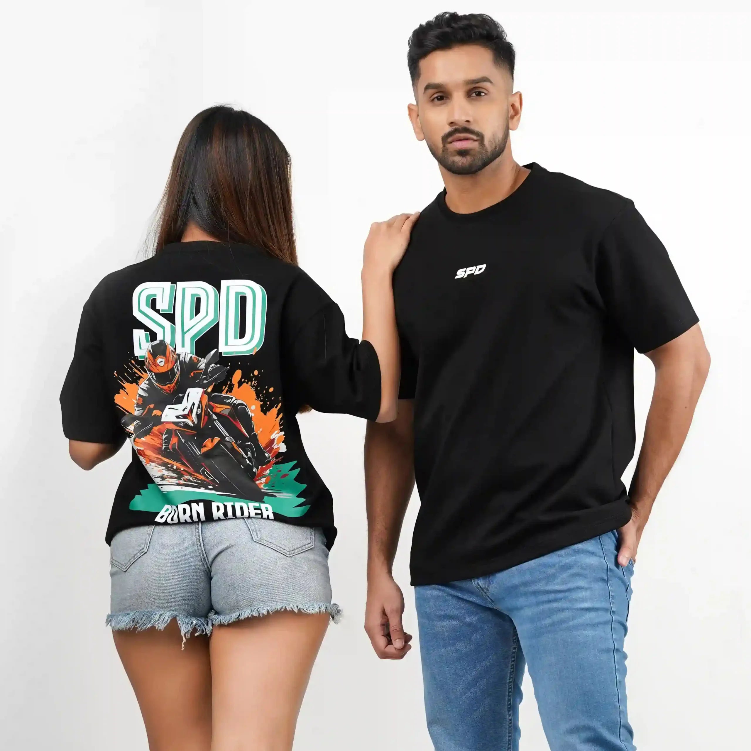 BORN RIDER OVERSIZE TEE