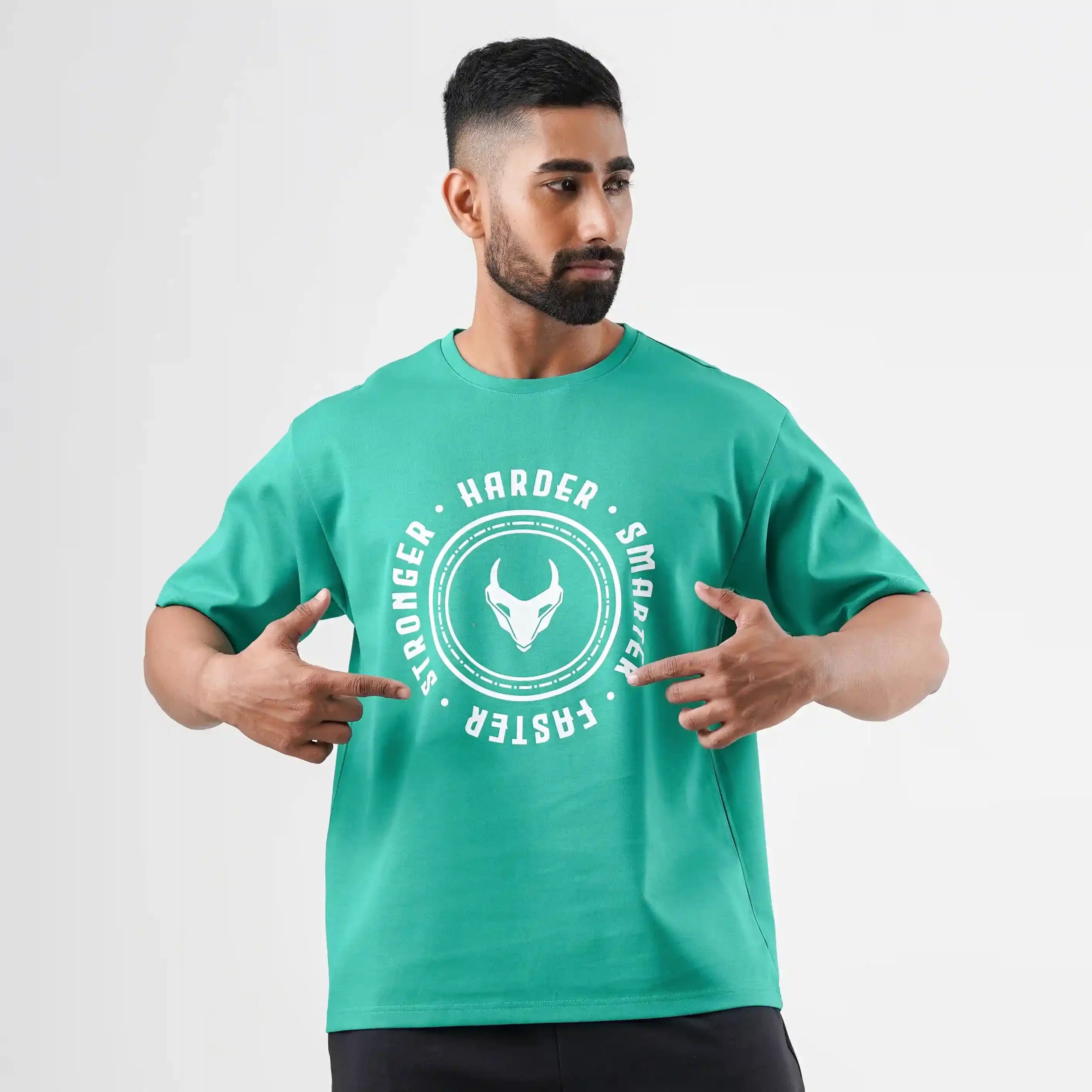 ROUND BULL OVERSIZE TEE – UNISEX