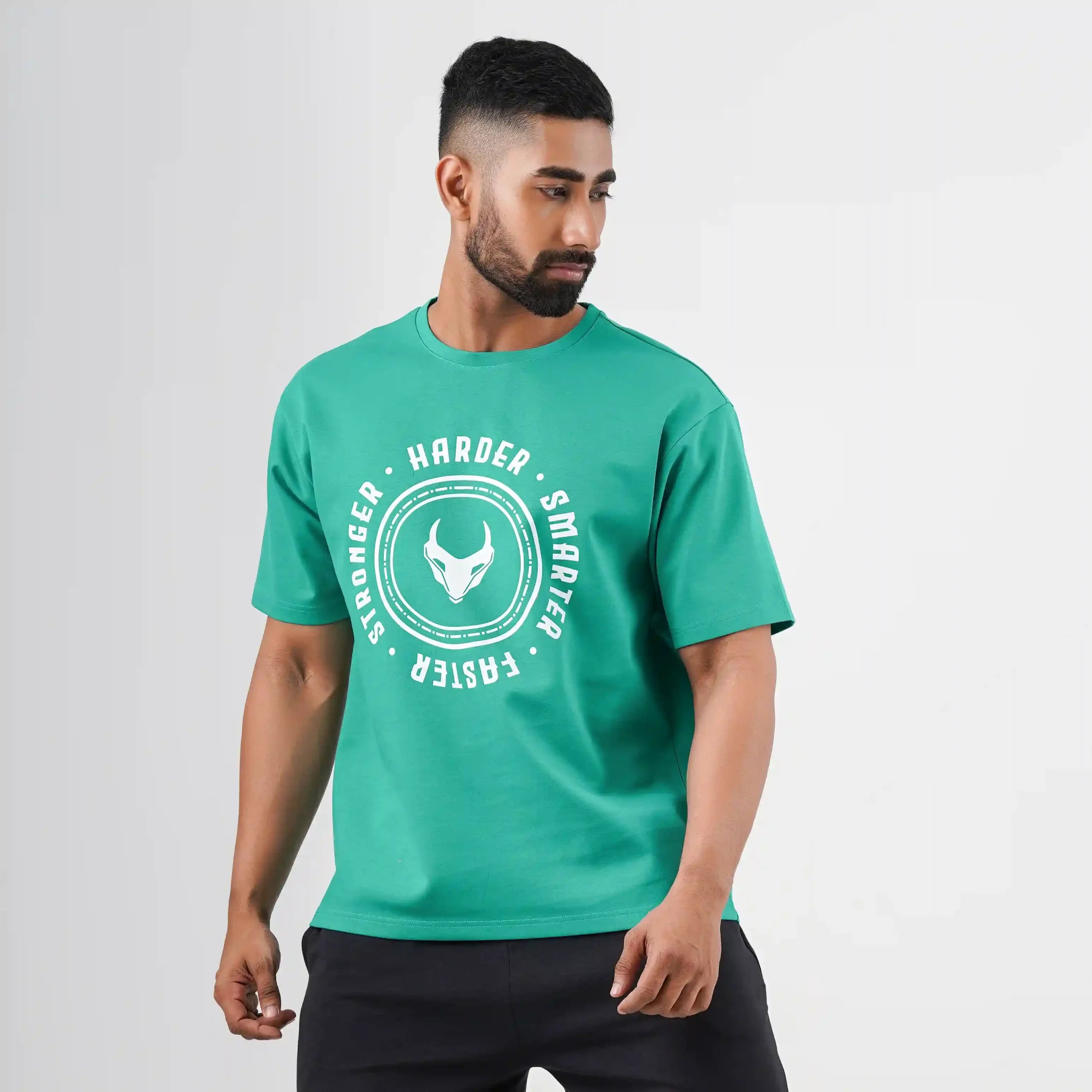 ROUND BULL OVERSIZE TEE – UNISEX