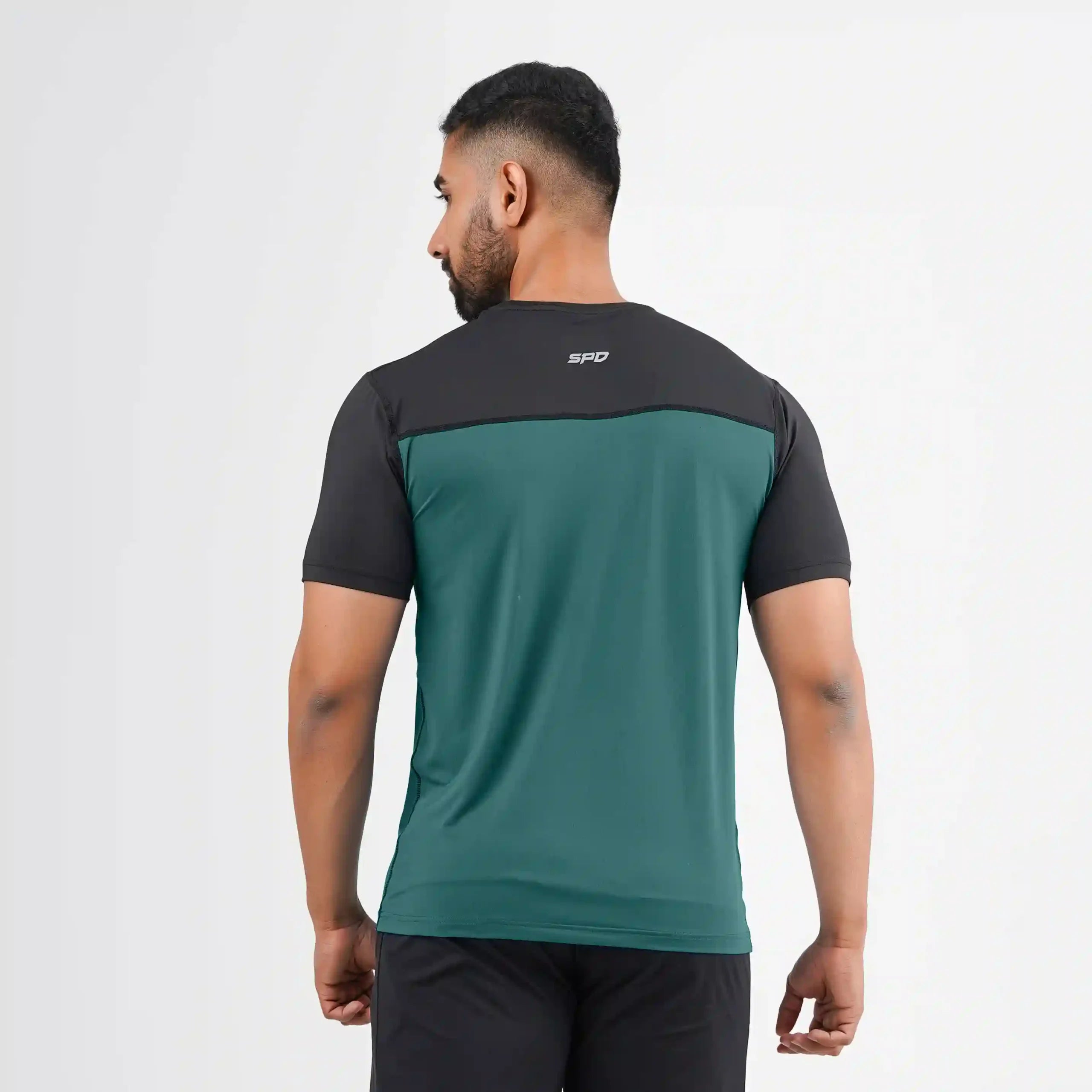 DUAL TONE PERFORMANCE TEE