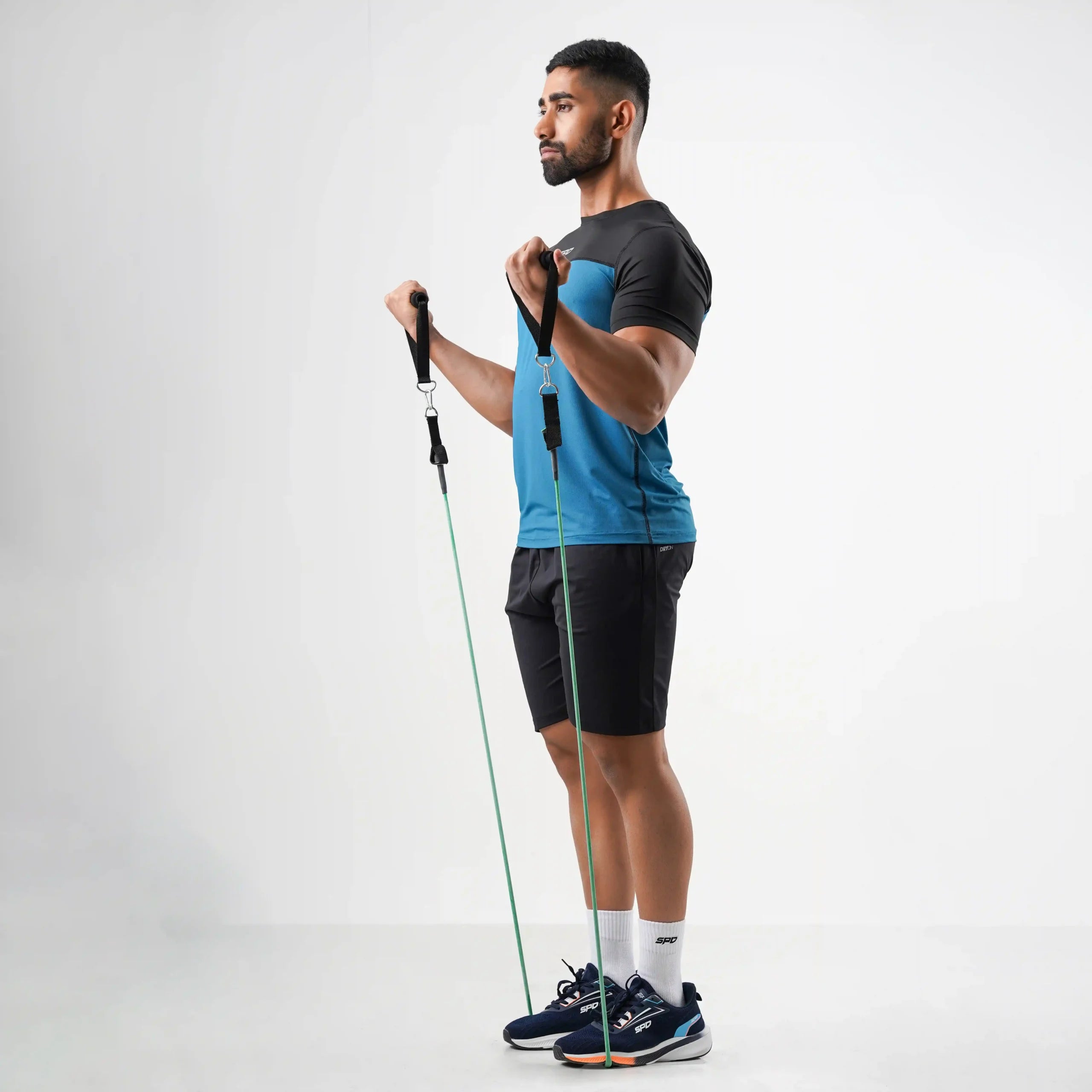 DUAL TONE PERFORMANCE TEE