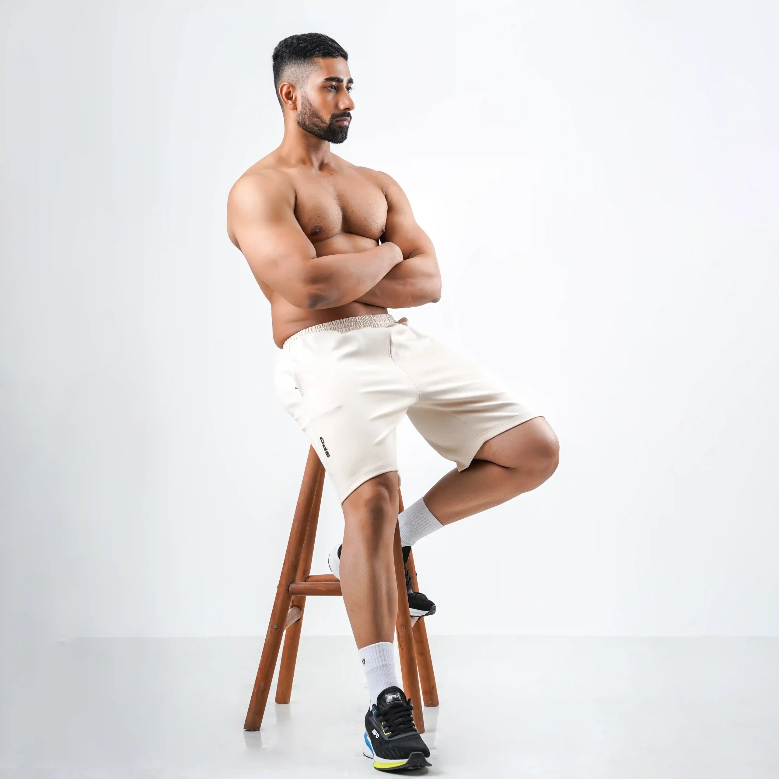 CASUAL OVERSIZE SHORT - L.BEIGE