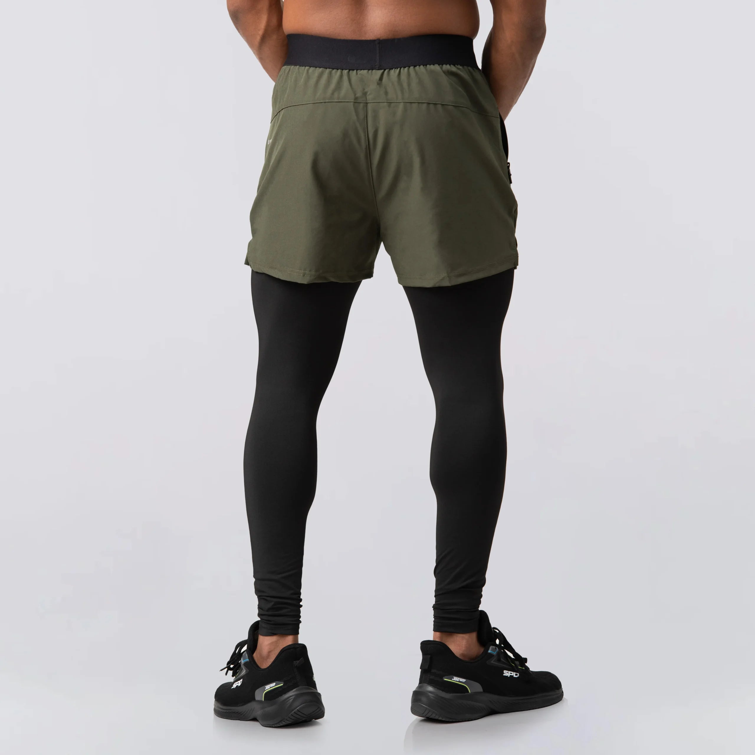 MEN'S 2 IN 1 COMPRESSION PANT