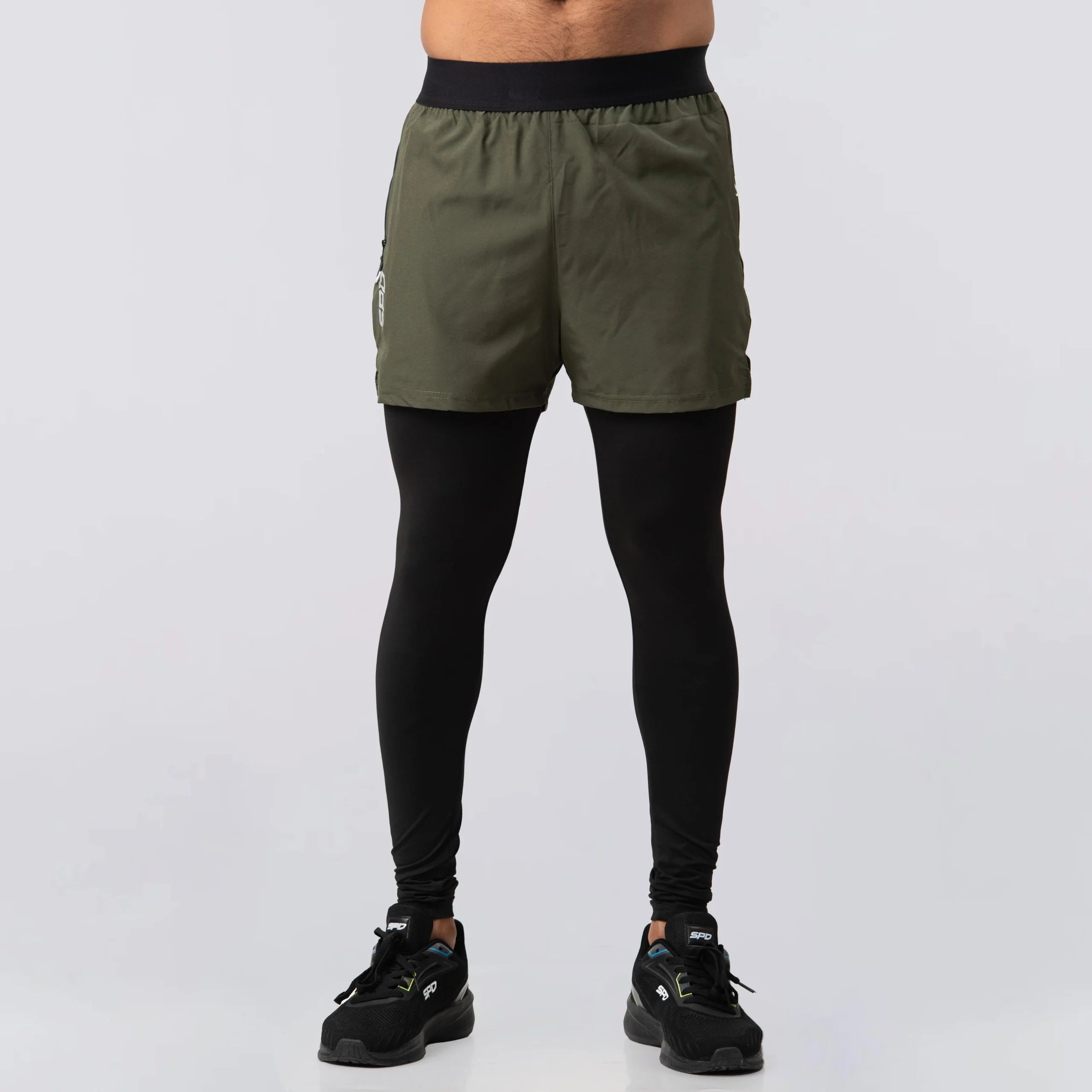 MEN'S 2 IN 1 COMPRESSION PANT