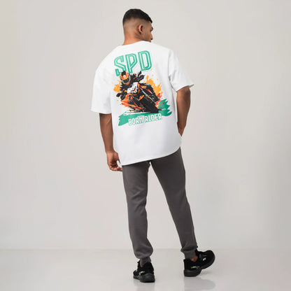 BORN RIDER OVERSIZE TEE