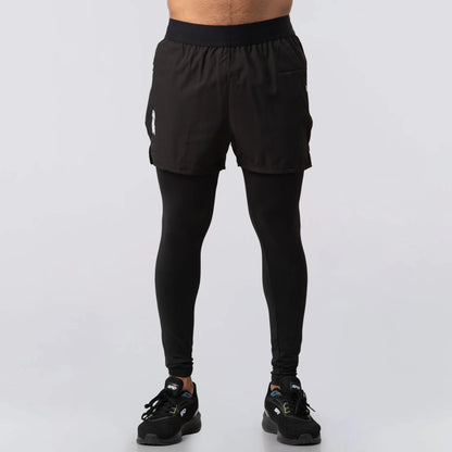 MEN'S 2 IN 1 COMPRESSION PANT