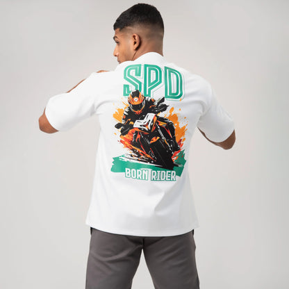 BORN RIDER OVERSIZE TEE