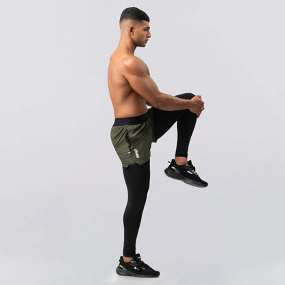 MEN'S 2 IN 1 COMPRESSION PANT