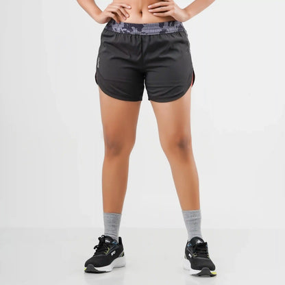2 in 1  WOMEN'S SHORT BLACK