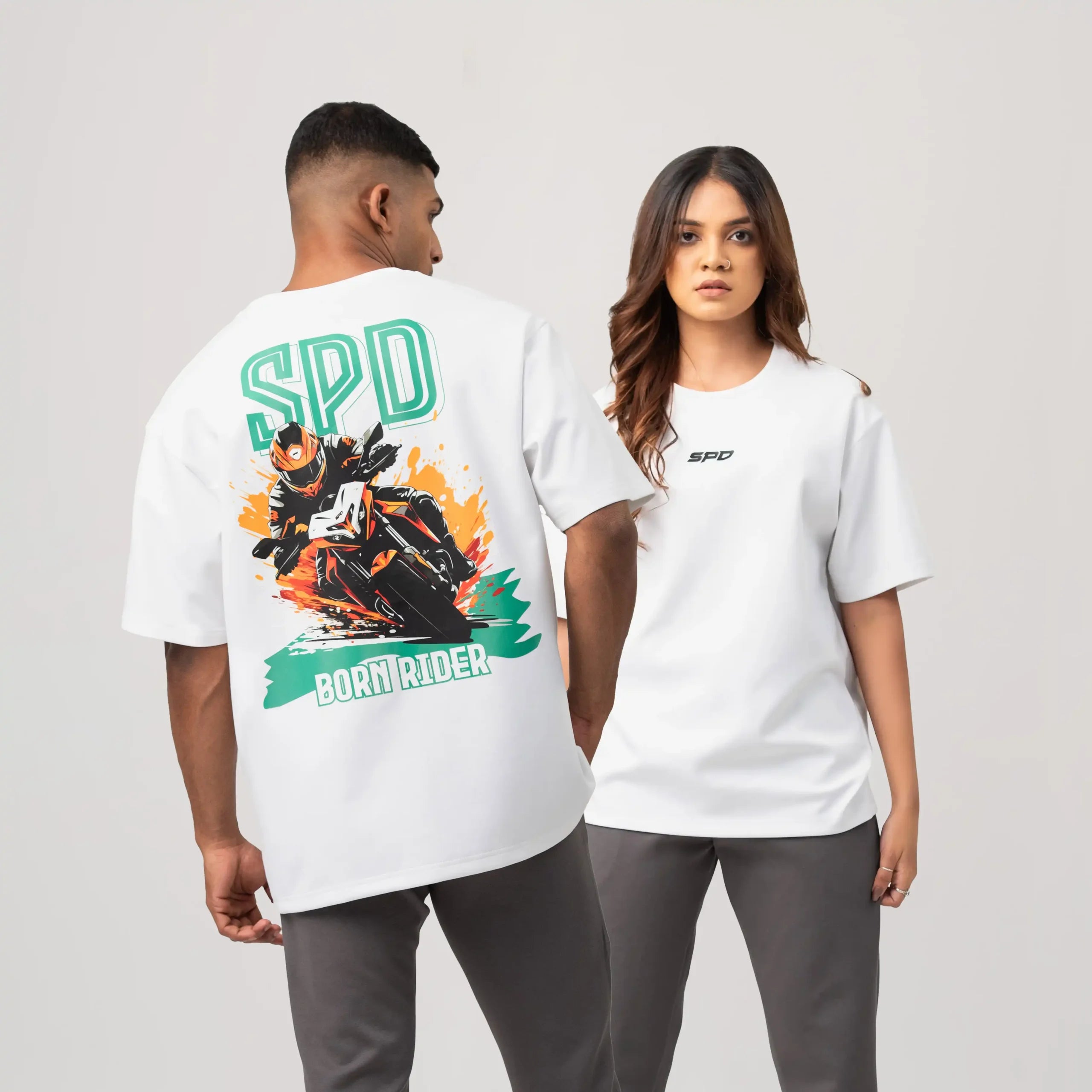 BORN RIDER OVERSIZE TEE