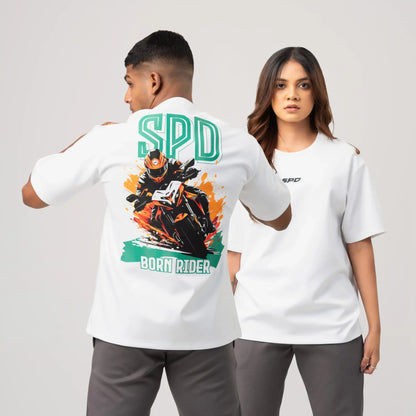 BORN RIDER OVERSIZE TEE