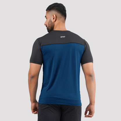 DUAL TONE PERFORMANCE TEE