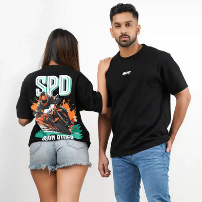BORN RIDER OVERSIZE TEE