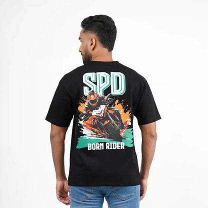BORN RIDER OVERSIZE TEE