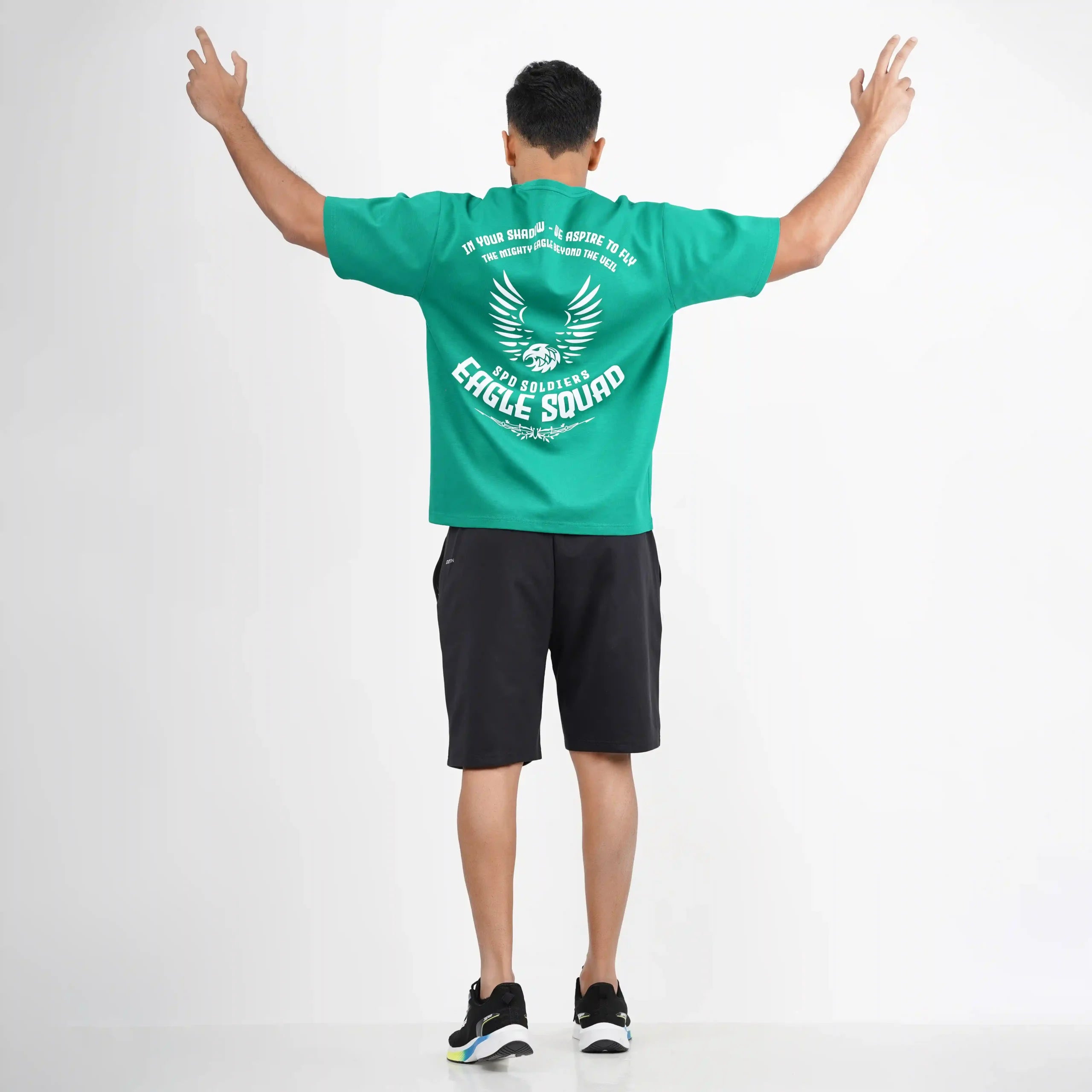 EAGLE SQUAD OVERSIZE TEE – UNISEX