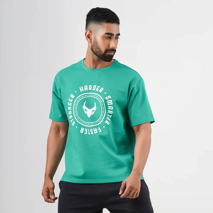 ROUND BULL OVERSIZE TEE – UNISEX