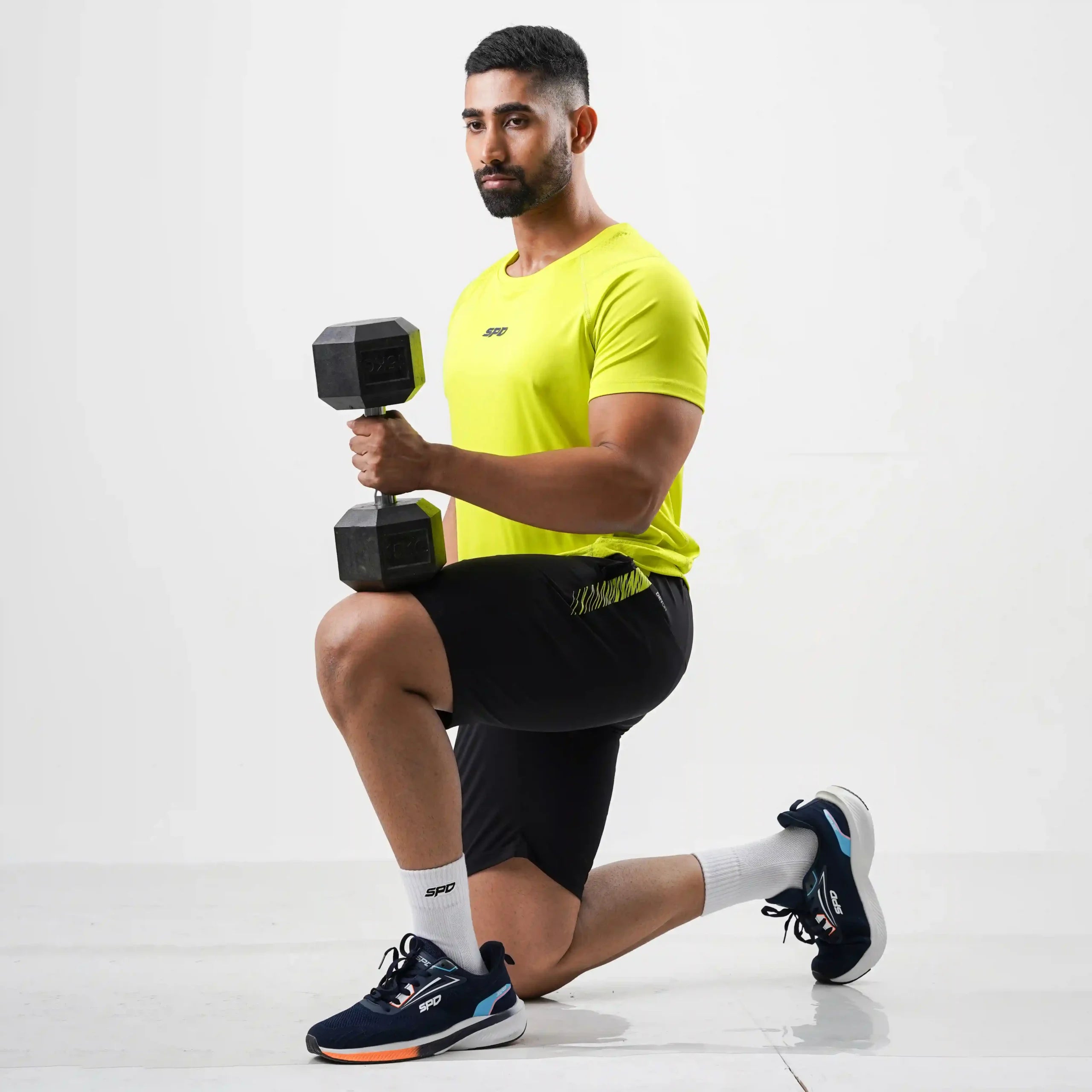 LUM YELLOW PERFORMANCE TEE