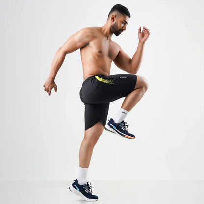 NEON STRIPE ACTIVE SHORT