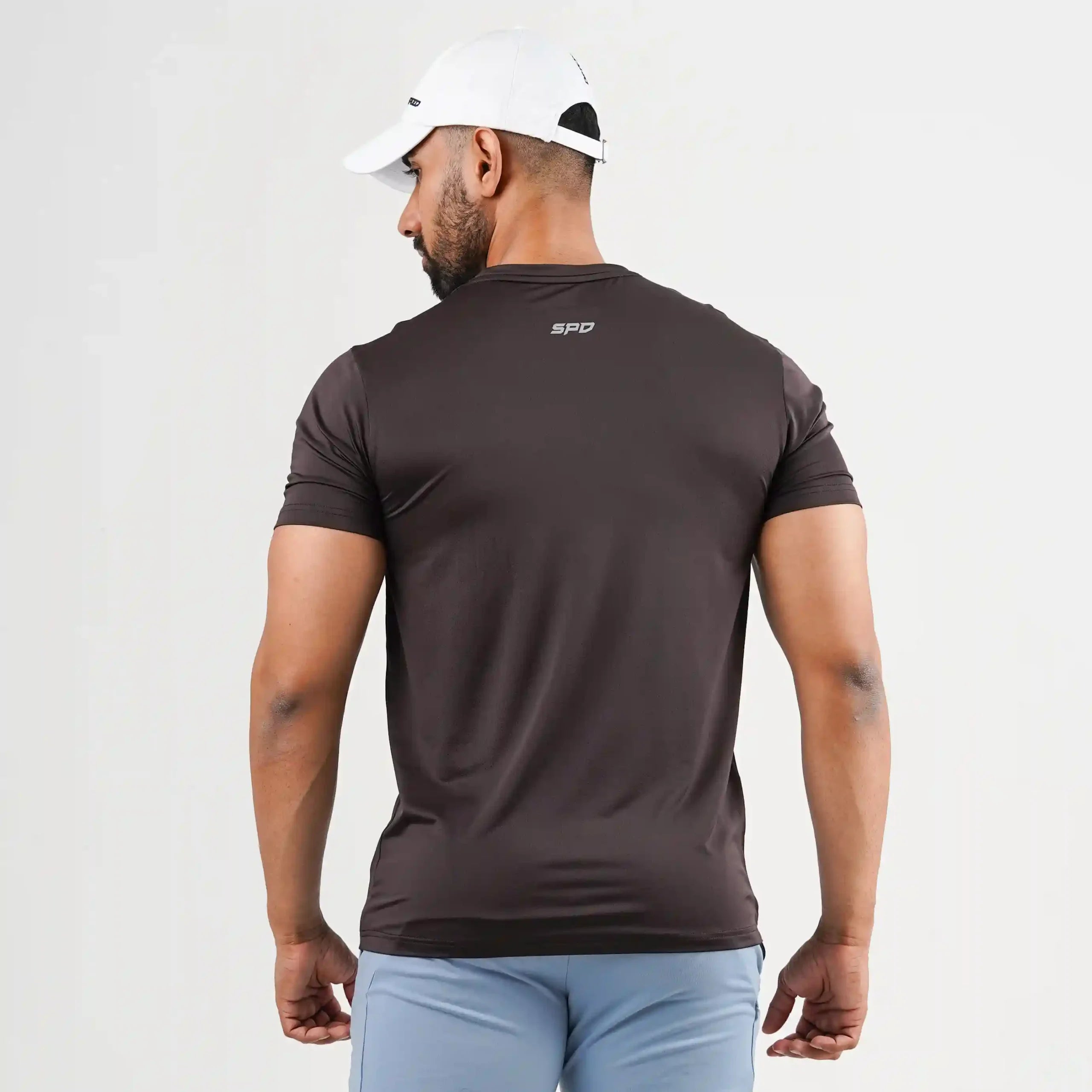 SPD PERFORMANCE TEE - BROWN