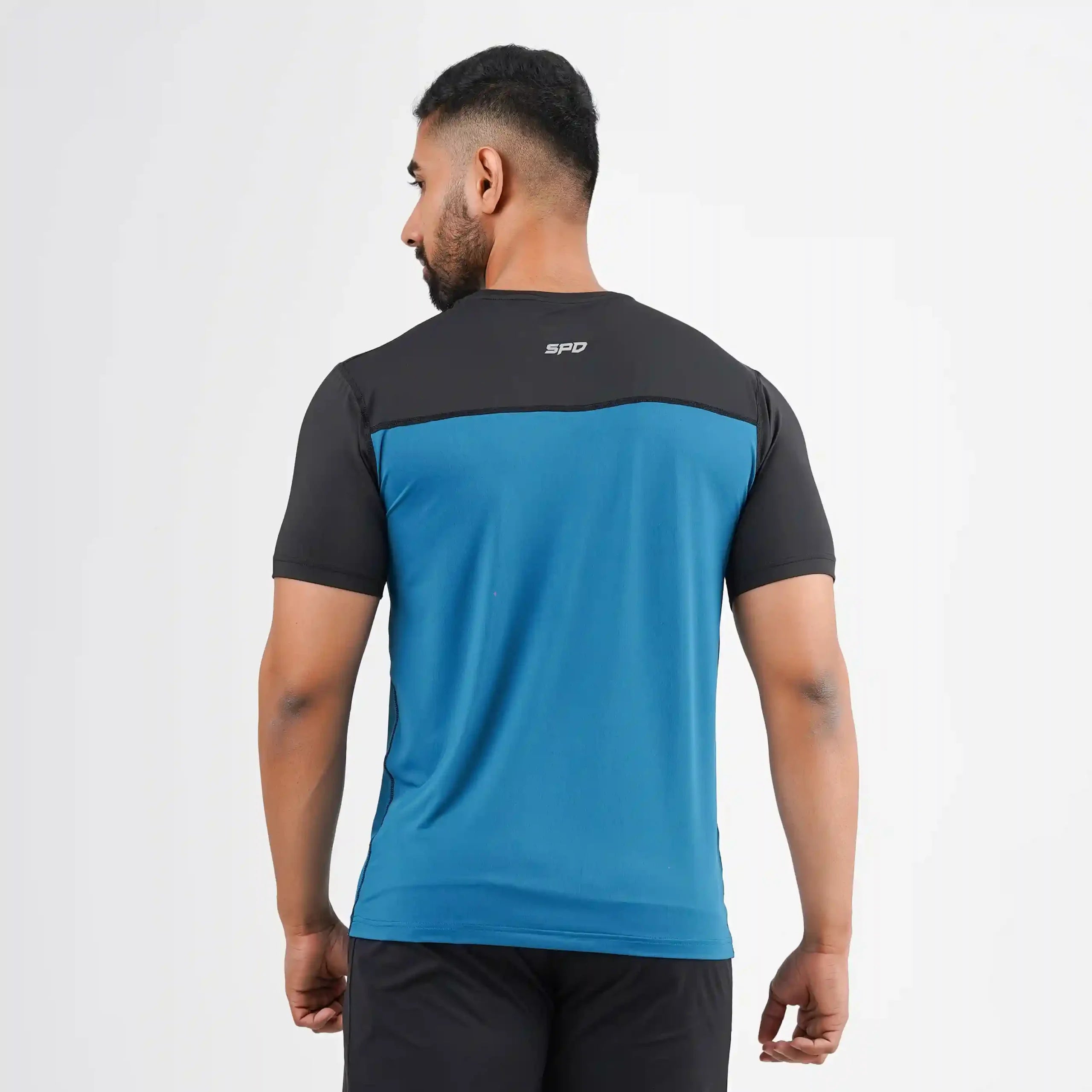 DUAL TONE PERFORMANCE TEE