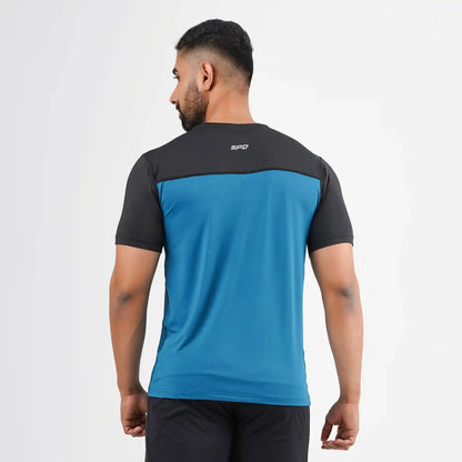 DUAL TONE PERFORMANCE TEE