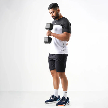 DUAL TONE PERFORMANCE TEE