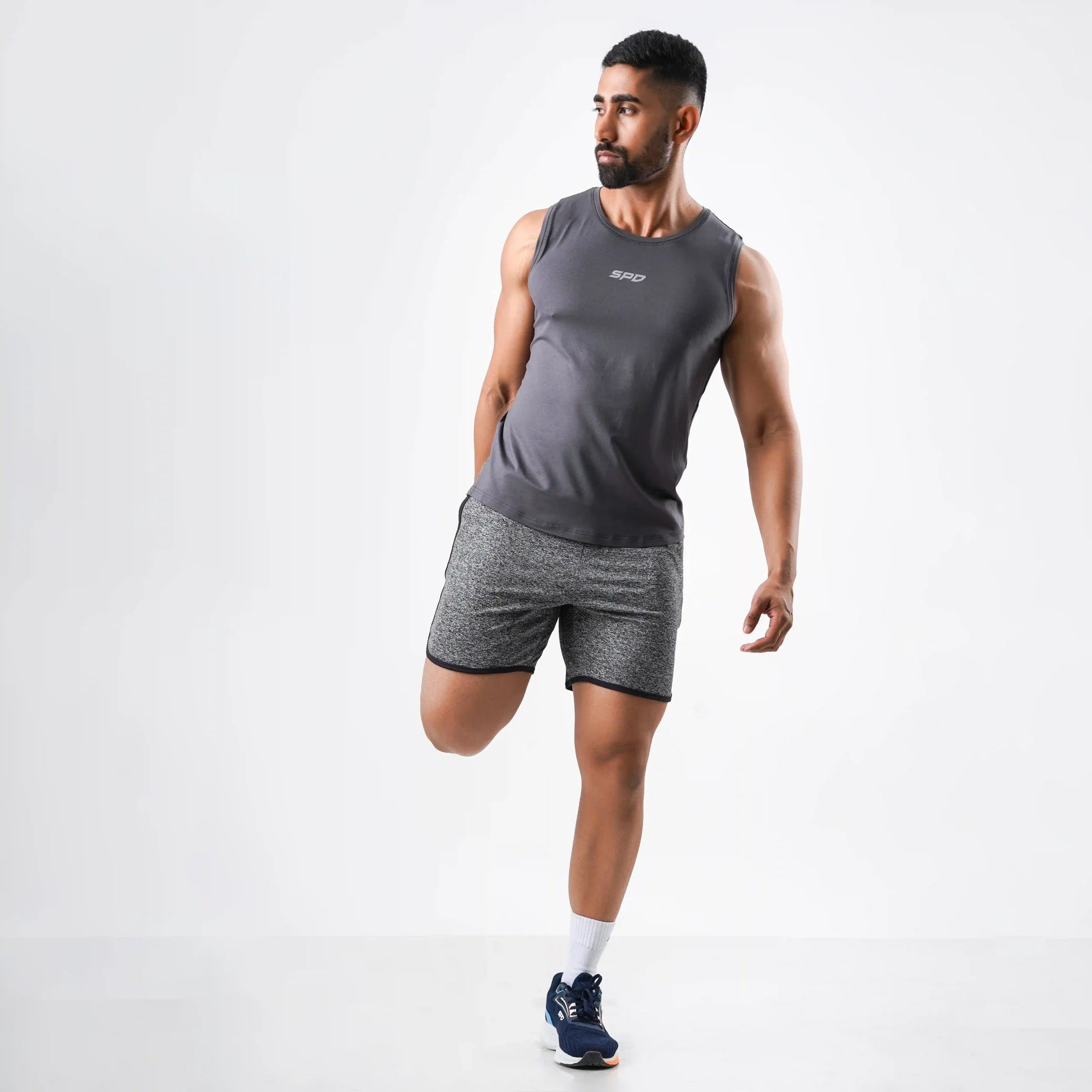 SLEEVELESS TANK - LIGHT GREY