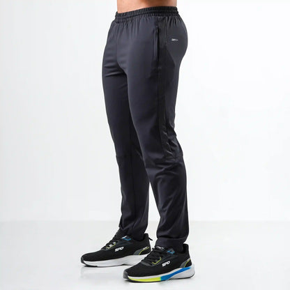 TRACK PANT PATTERN STRIPE - BLACK