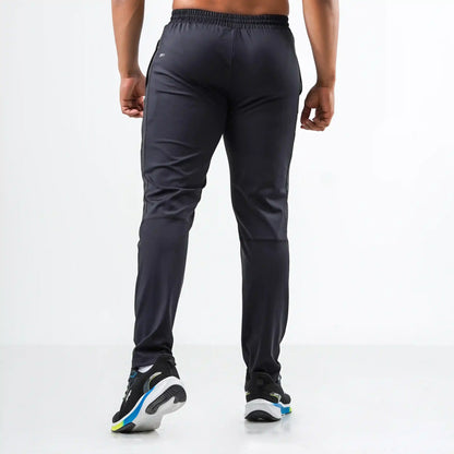 TRACK PANT PATTERN STRIPE - BLACK