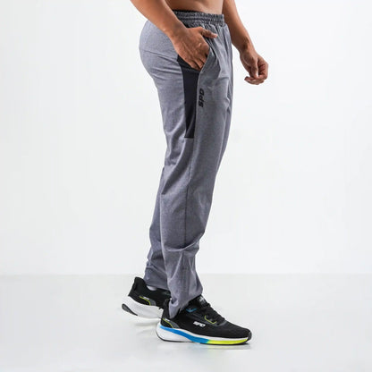 TRACK PANT BLACK STRIPE - GREY