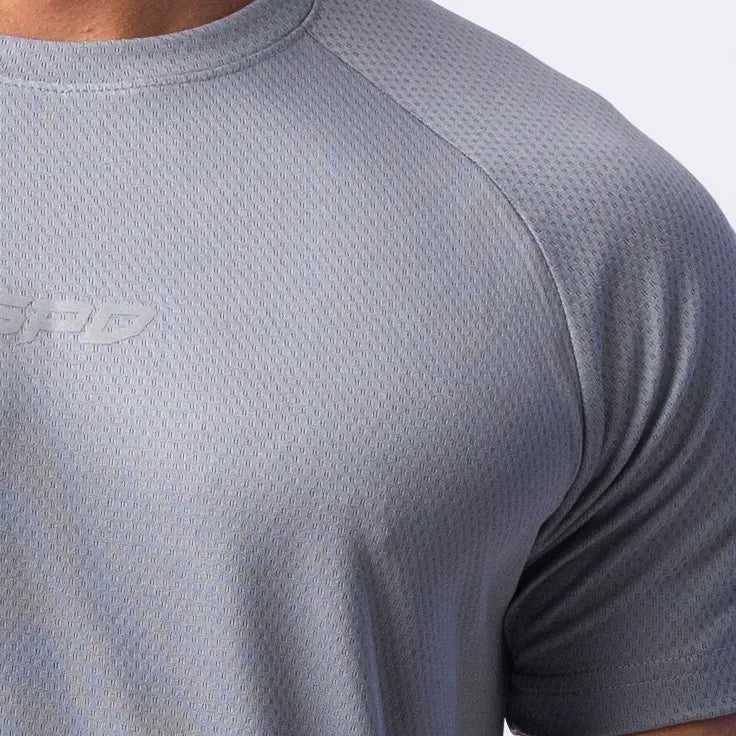 PERFORMWEAR TEE CREW NECK- D.GREY