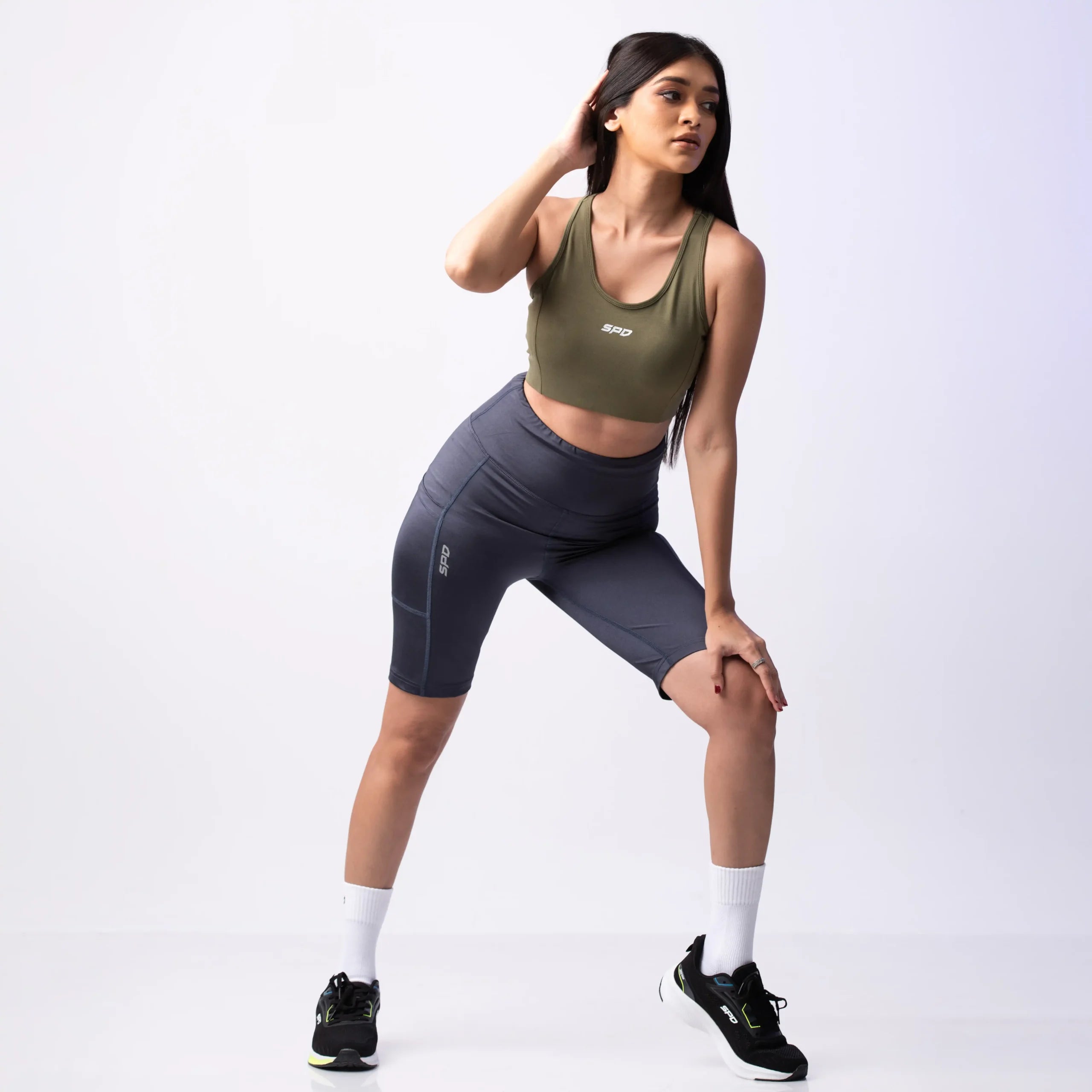 ACTIVE BRA - OLIVE GREEN