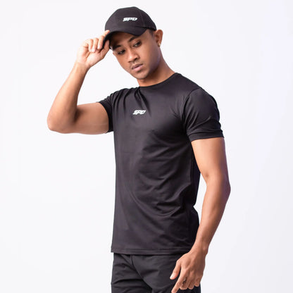 PERFORMWEAR TEE CREW NECK - BLACK