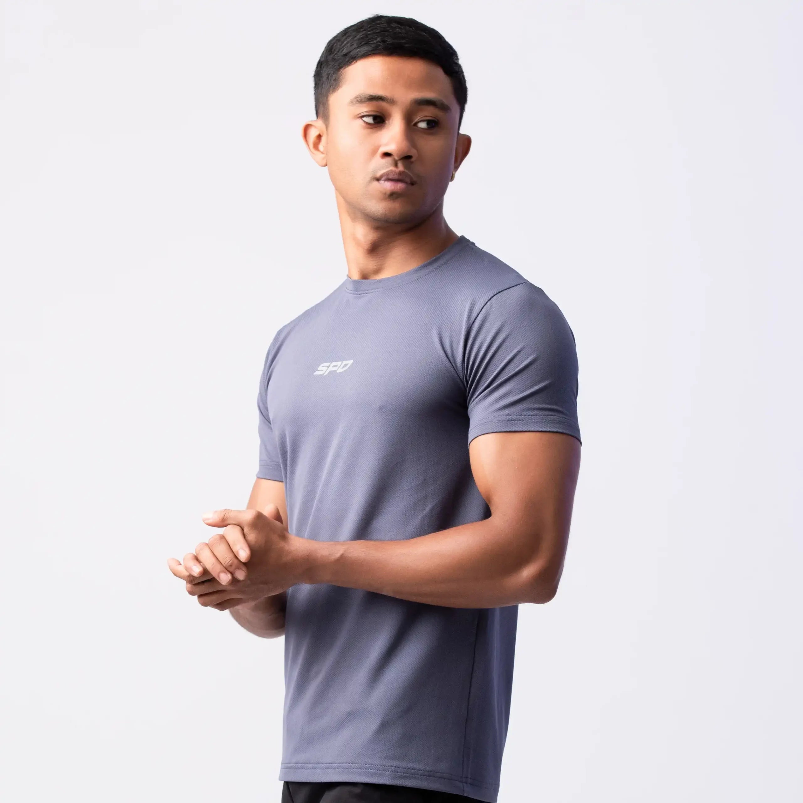 PERFORMWEAR TEE CREW NECK - S.GREY