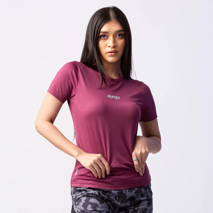 PERFORMWEAR TEE CREW NECK - MAGENTA