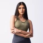 ACTIVE BRA - OLIVE GREEN - Image 2