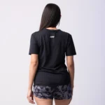 PERFORMWEAR TEE CREW NECK- BLACK - Image 4